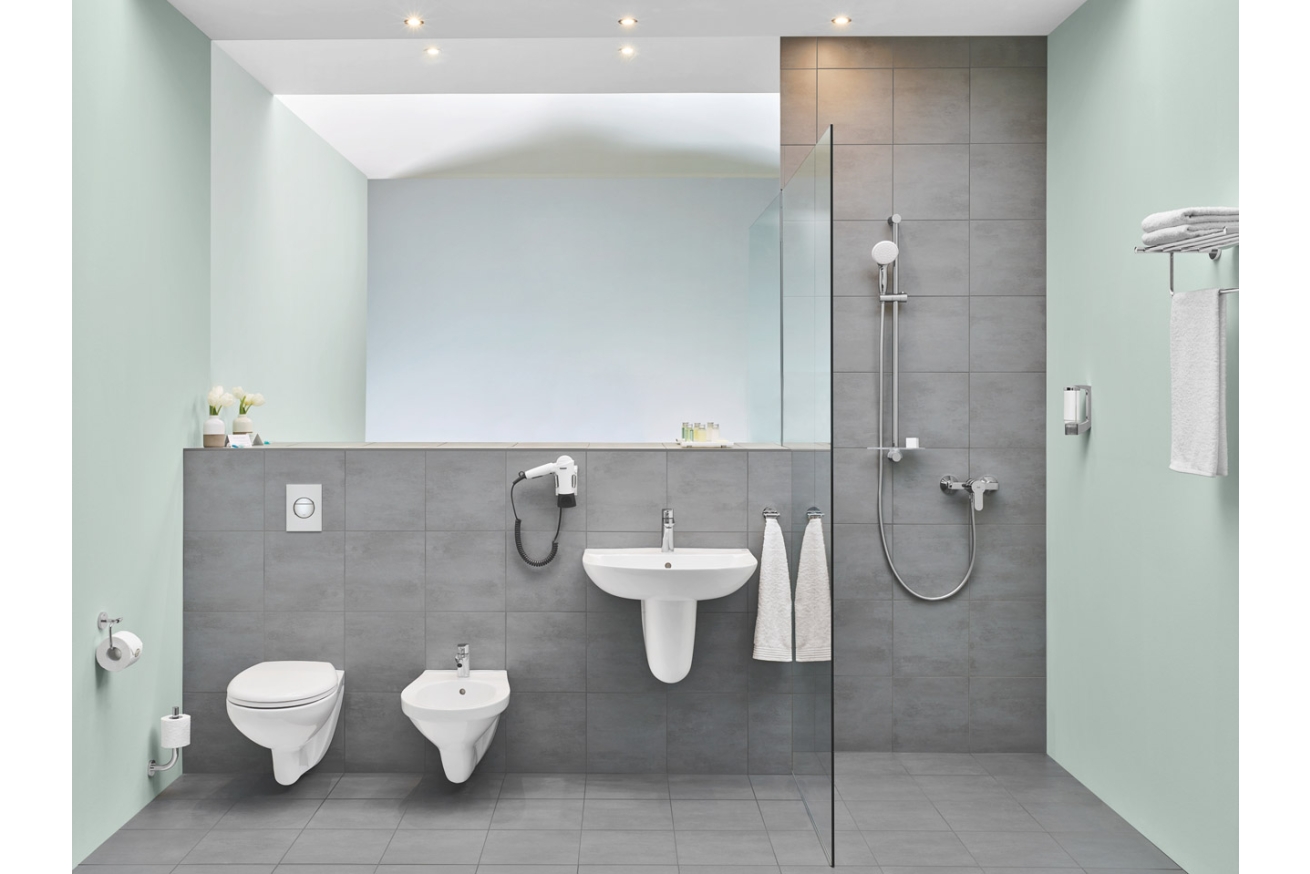 Биде подвесное GROHE Bau Ceramic, альпин-белый (39433000-DP) ПОВРЕЖДЕНА УПАКОВКА