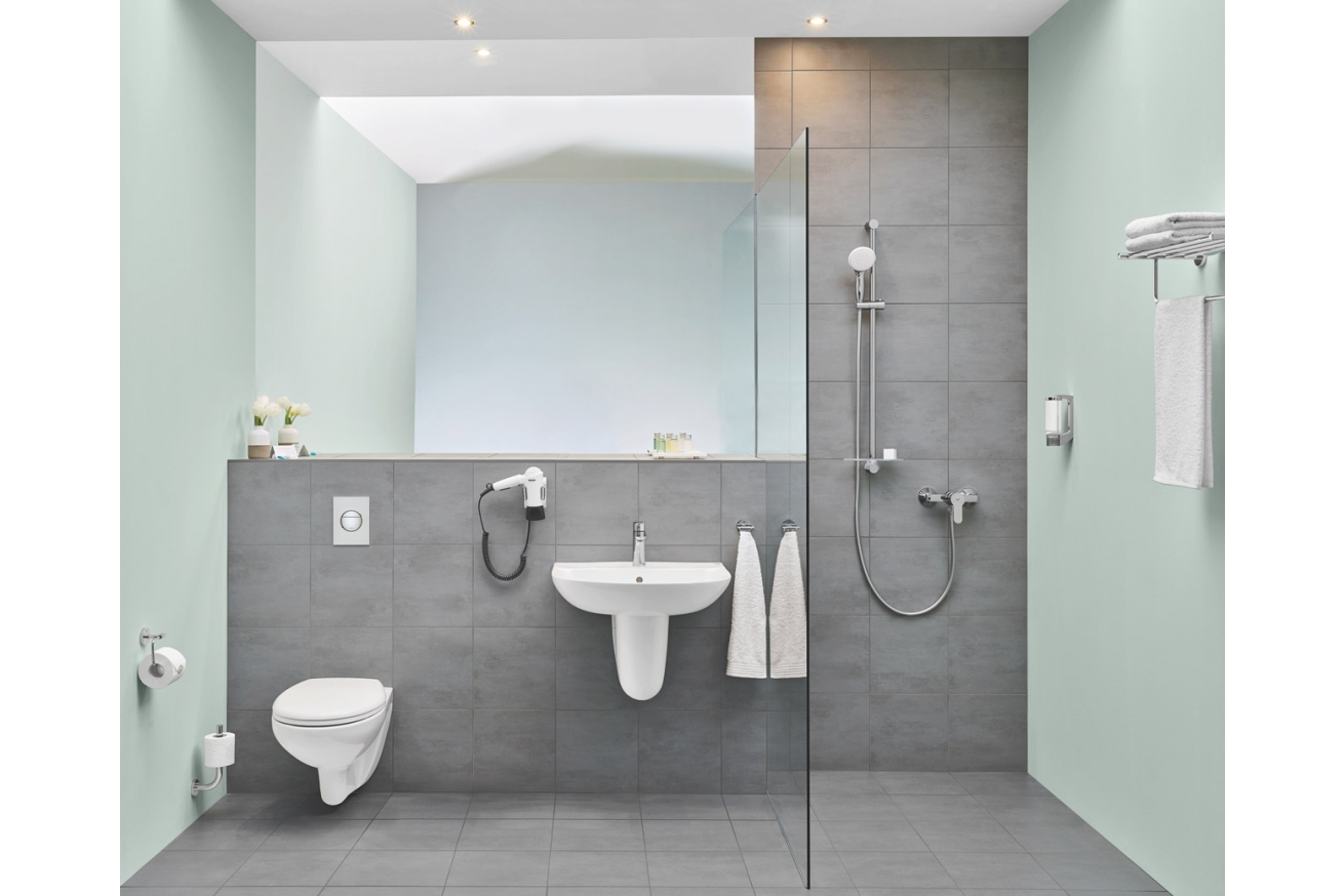 Биде подвесное GROHE Bau Ceramic, альпин-белый (39433000-DP) ПОВРЕЖДЕНА УПАКОВКА