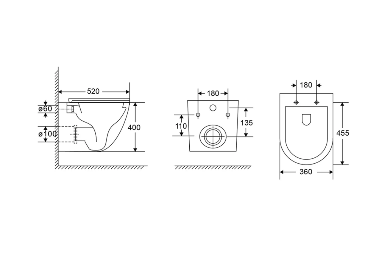 Комплект инсталляции GROHE Rapid SL 38772SH0 с унитазом AQUAme AQM2014PRO и сиденьем с микролифтом, смыв Invisible (NW0293)