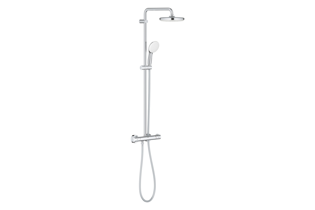 Душевая система GROHE Tempesta System 210 с термостатом для душа, хром (26811001)