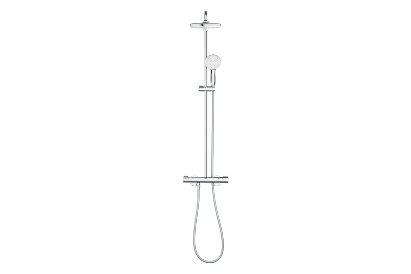 Душевая система GROHE Tempesta System 210 с термостатом для душа, хром (26811001)
