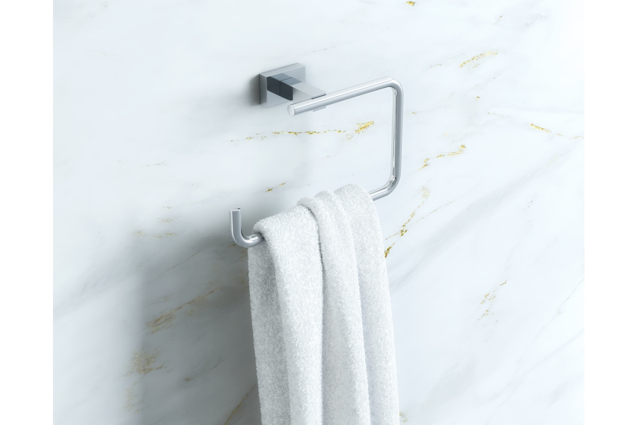 Набор аксессуаров GROHE Essentials Cube (4 предмета), хром (40778001)