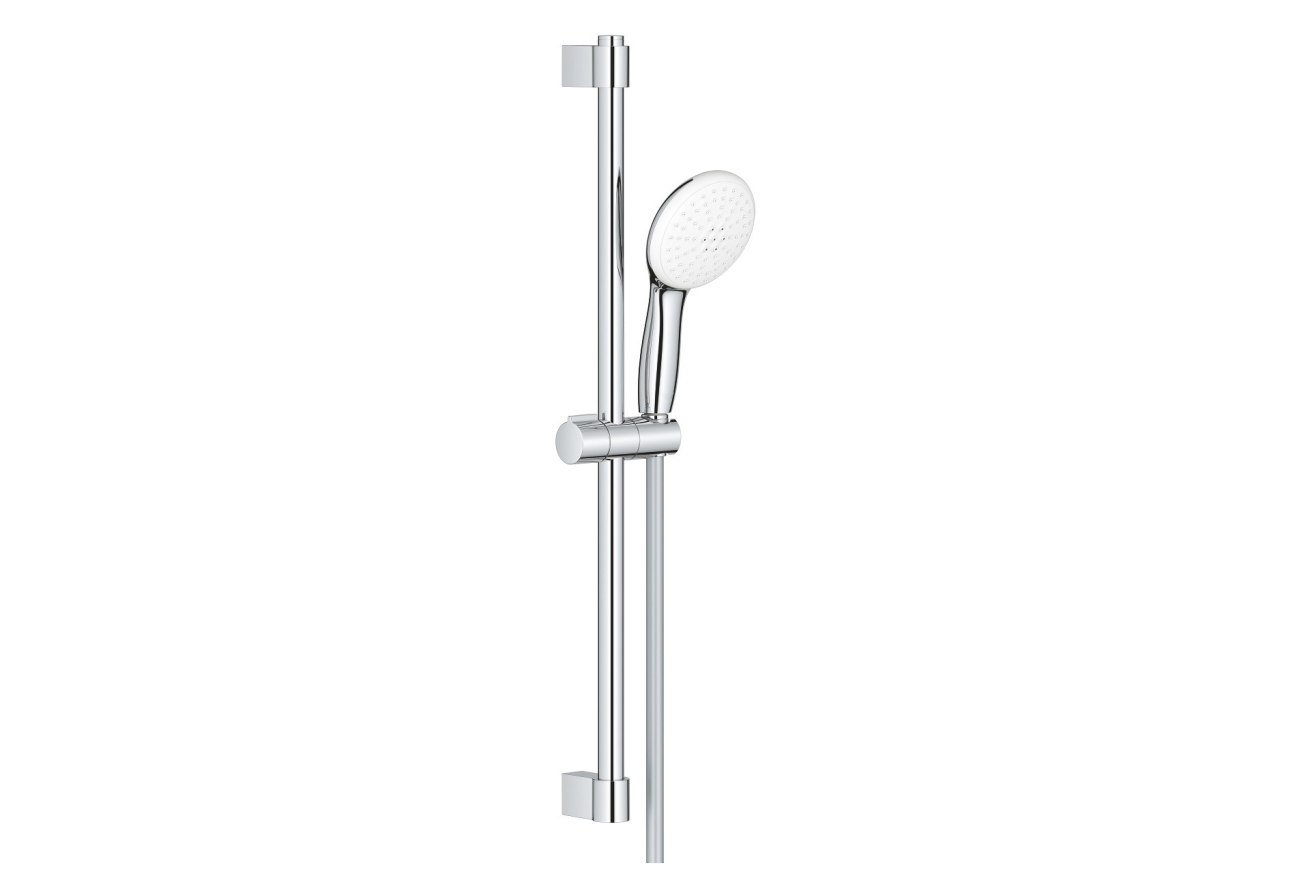 Душевой гарнитур GROHE Tempesta 110, 2 режима струи, душевая штанга 600 мм, 5,6 л/мин, хром (2759830E)