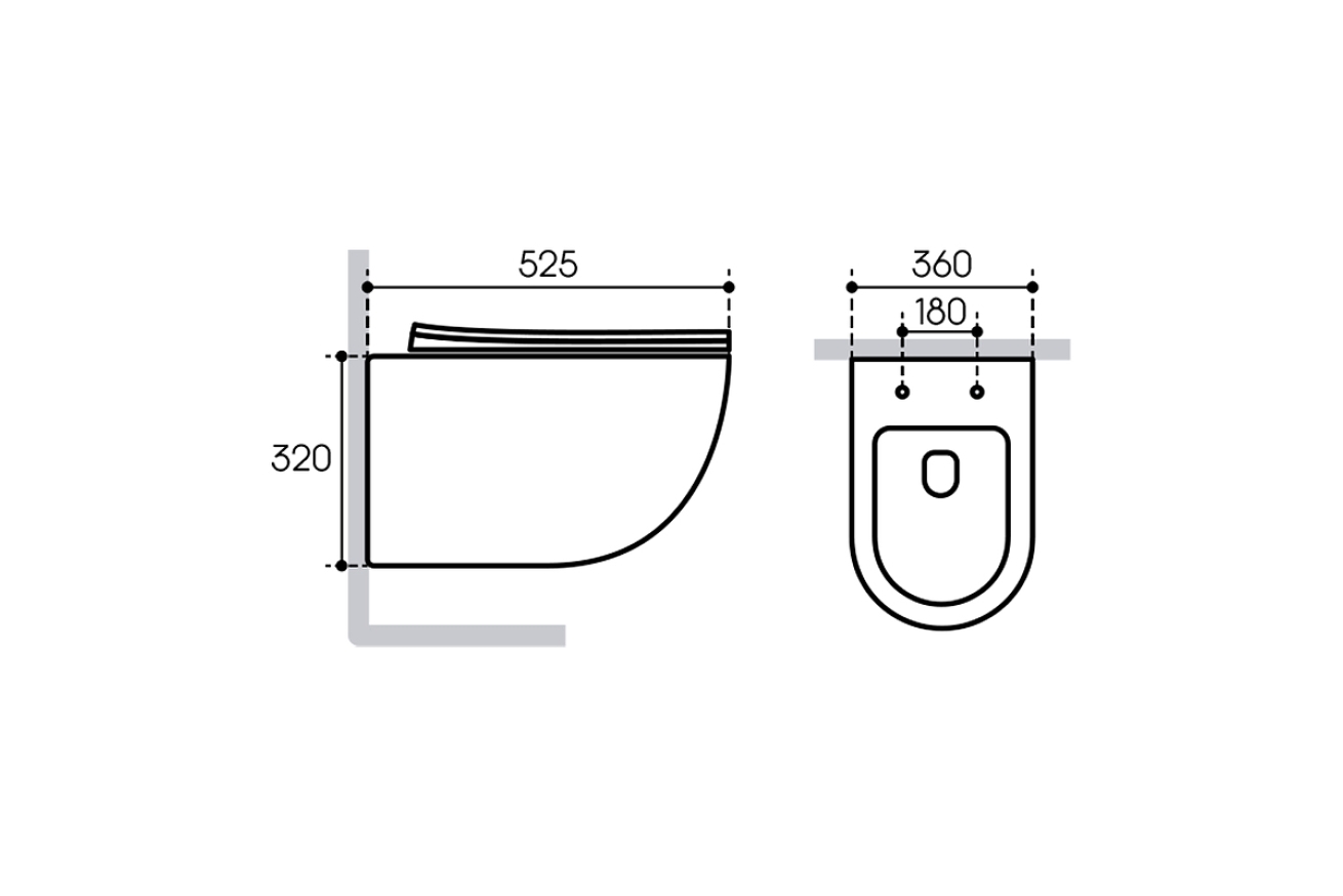 Комплект инсталляции GROHE Rapid SL NW0145/S с унитазом Aqueduto OVO OVO0140 и сиденьем с микролифтом (NW0211)