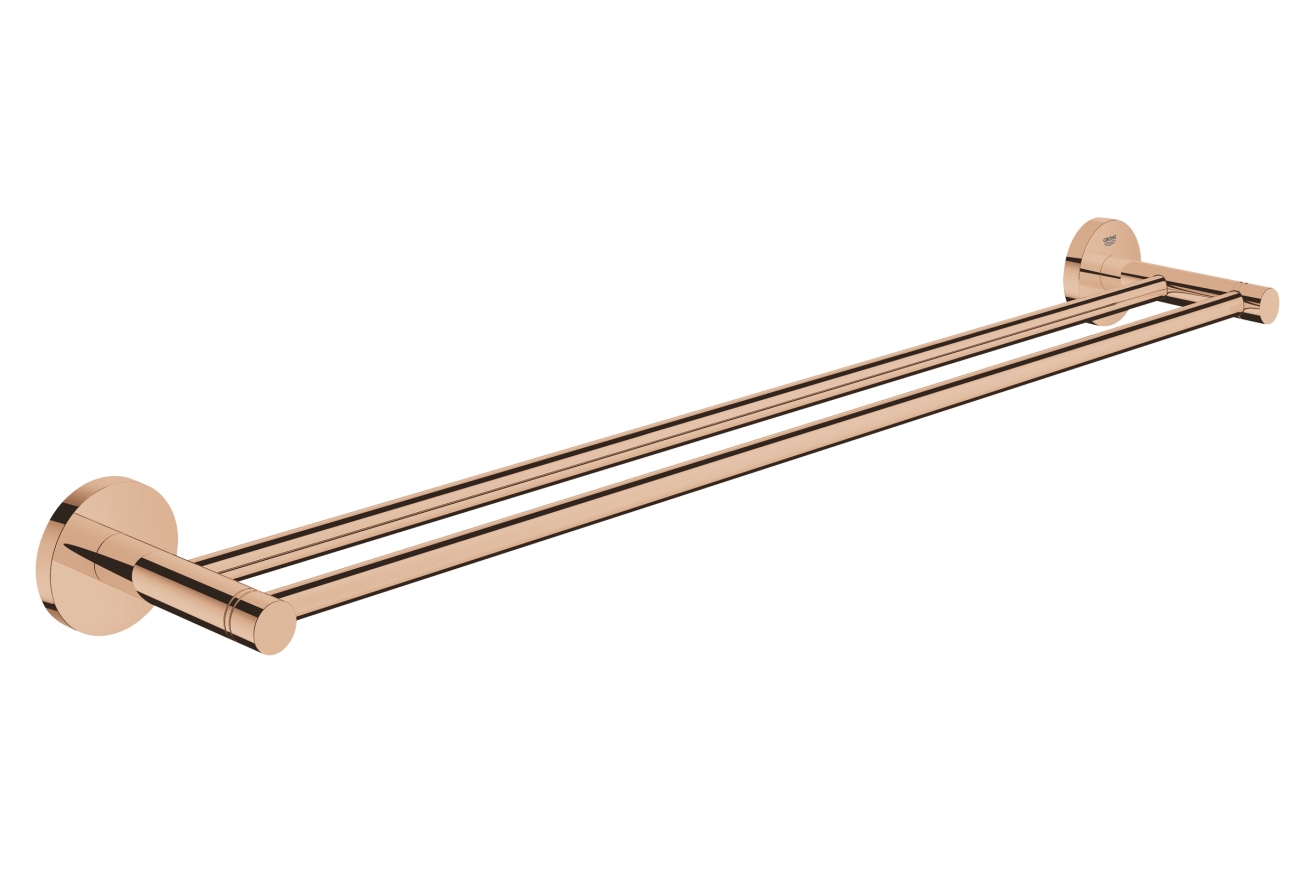 Держатель для полотенца GROHE Essentials 600 мм, двойной, тёплый закат глянец (40802DA1)
