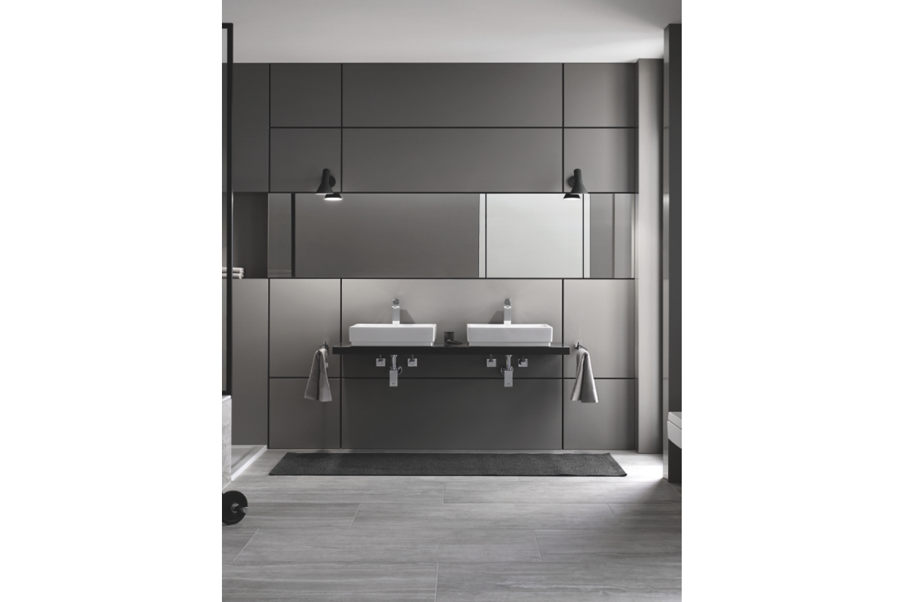 Раковина GROHE Cube Ceramic, свободностоящая, без перелива 50 см, альпин-белый (3948100H)