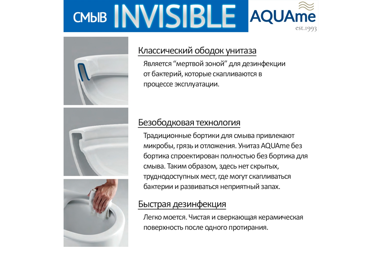 Комплект инсталляции GROHE 38775001 с унитазом AQUAme AQM2002PRO и сиденьем с микролифтом (NW0168/S)