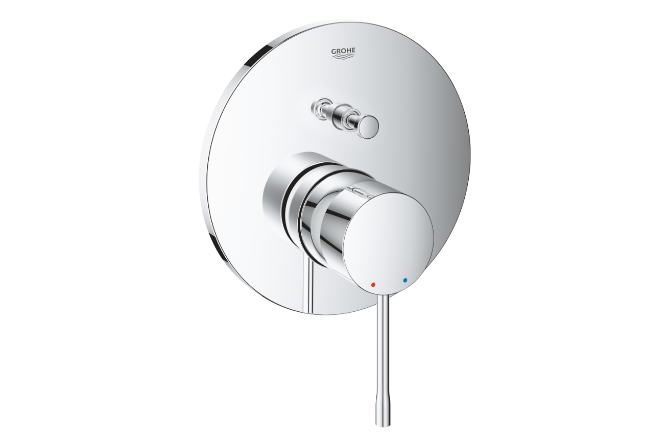 Внешняя часть смесителя для ванны GROHE Essence на 2 потребителя, хром (24167001)