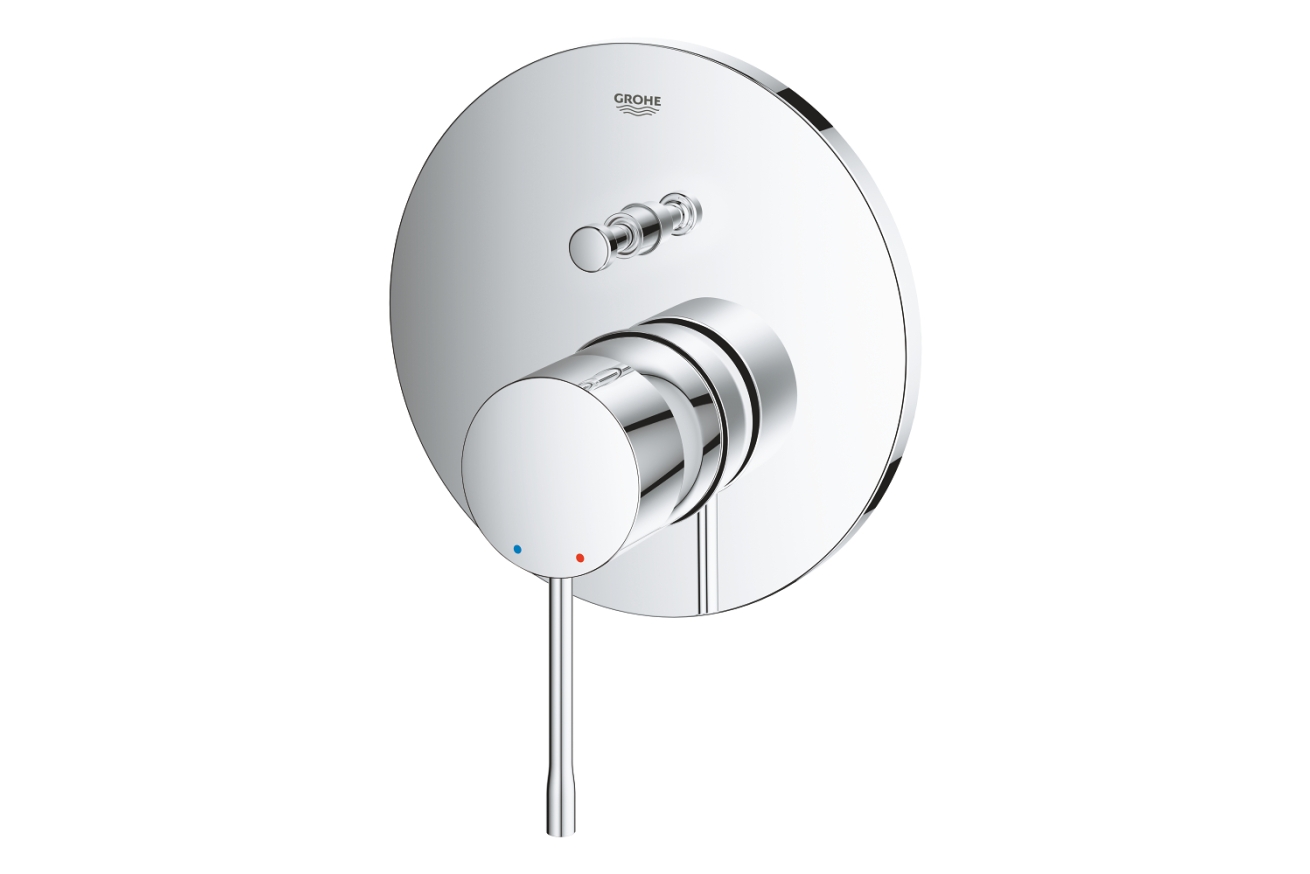 Внешняя часть смесителя для ванны GROHE Essence на 2 потребителя, хром (24167001)