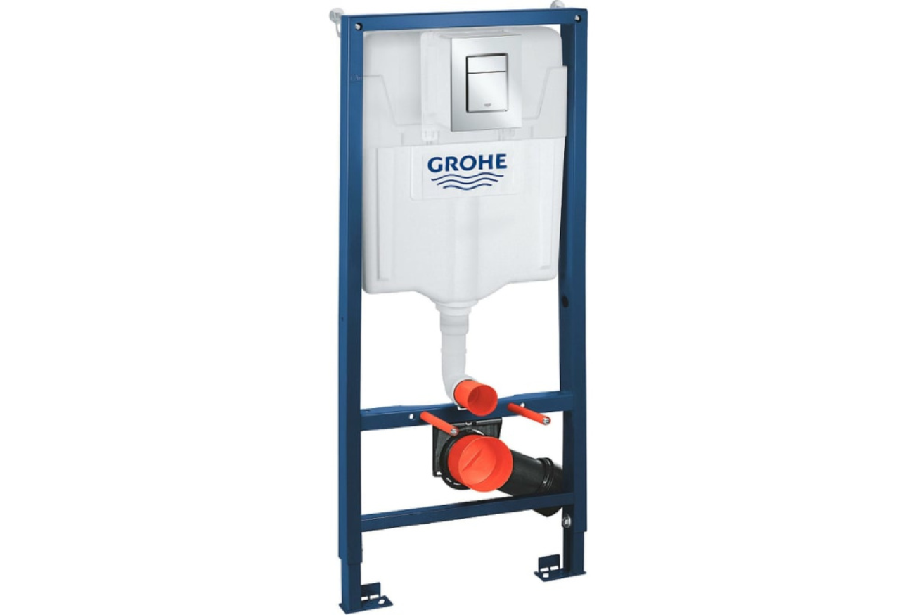 Комплект инсталляции GROHE 38775001 с унитазом Aquatek ОБЕРОН и сиденьем с микролифтом (NW0519)