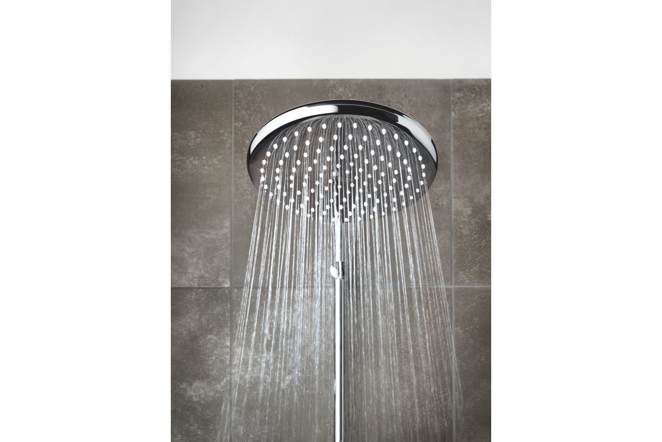 Душевая система GROHE Tempesta Cosmopolitan System 250 с термостатом для ванны, хром (26672000)