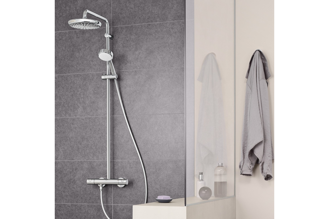 Ручной душ GROHE Tempesta Cosmopolitan 100, 1 режим, хром (26082002)