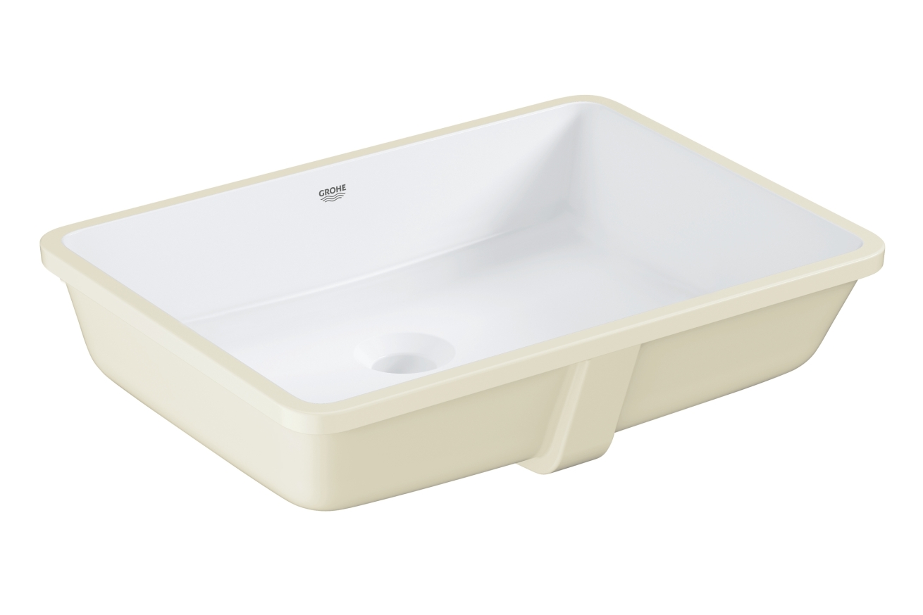 Раковина GROHE Cube Ceramic, встраиваемая 50 см, альпин-белый (3948000H)