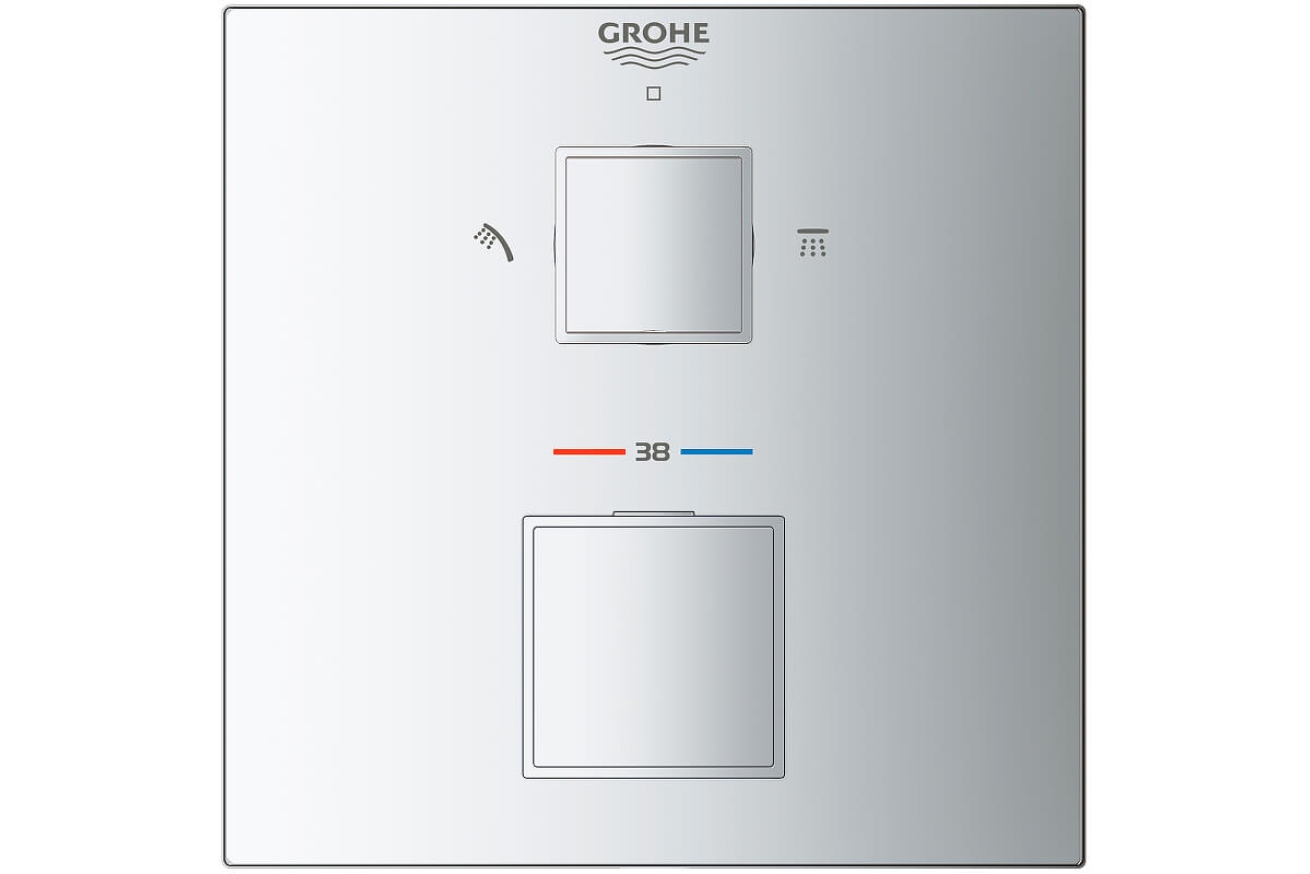 Душевая система GROHE Grohtherm Cube, хром, (34741000)
