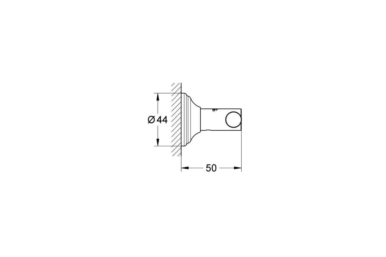 Набор аксессуаров GROHE Essentials Authentic, хром (NA0015)