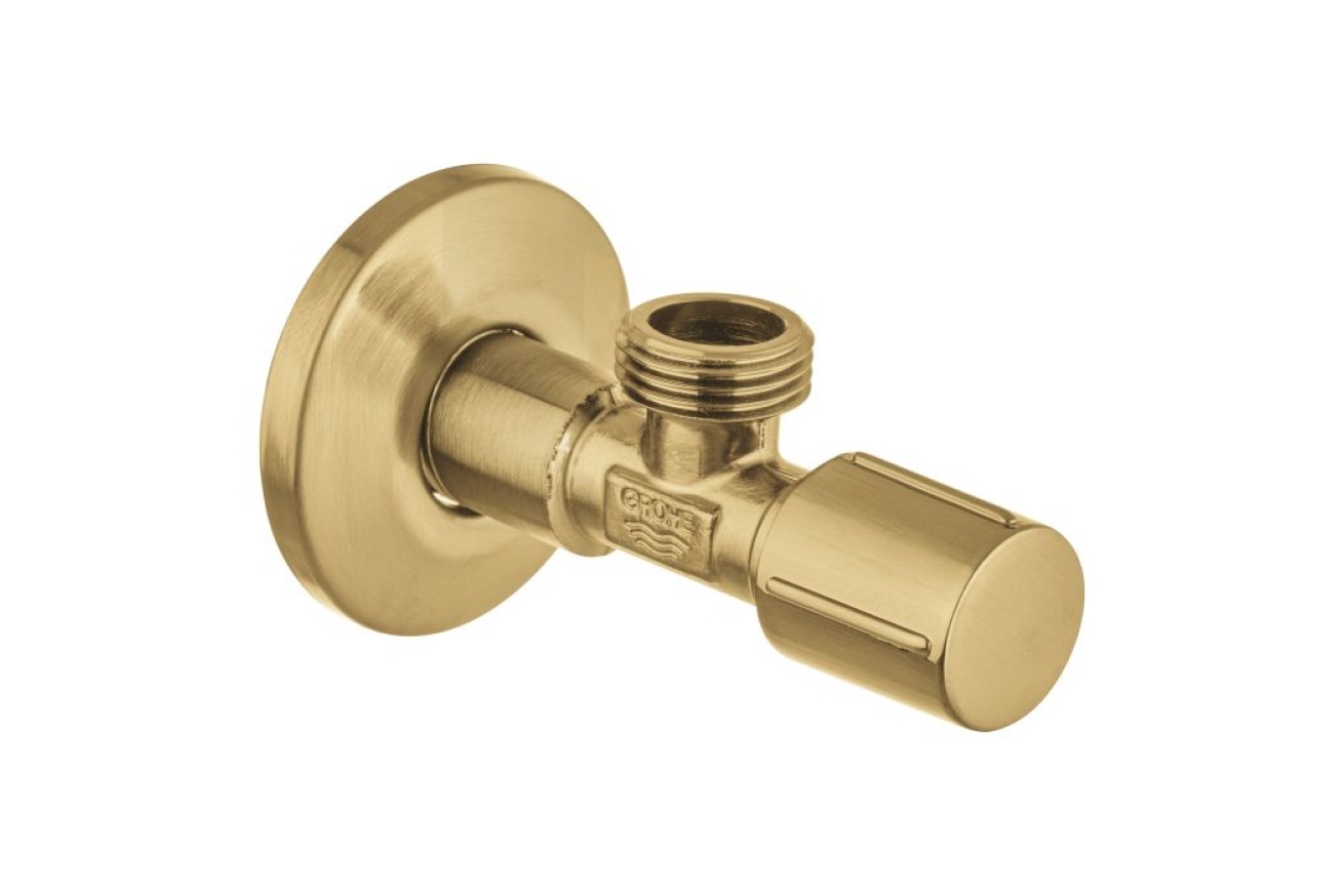 Угловой вентиль 1/2" GROHE, холодный рассвет матовый (22041GN0)