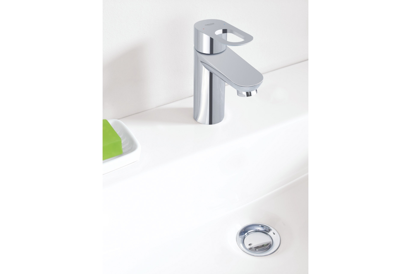 Смеситель для раковины GROHE BauLoop, хром (32854000)