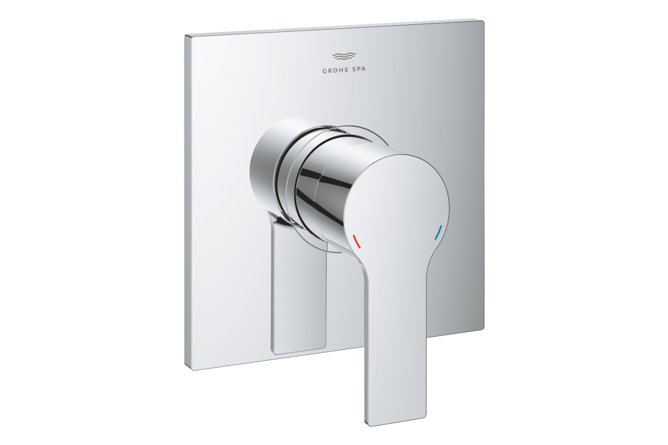 Внешняя часть смесителя для душа GROHE Allure скрытого монтажа, квадратная, хром (19317001)