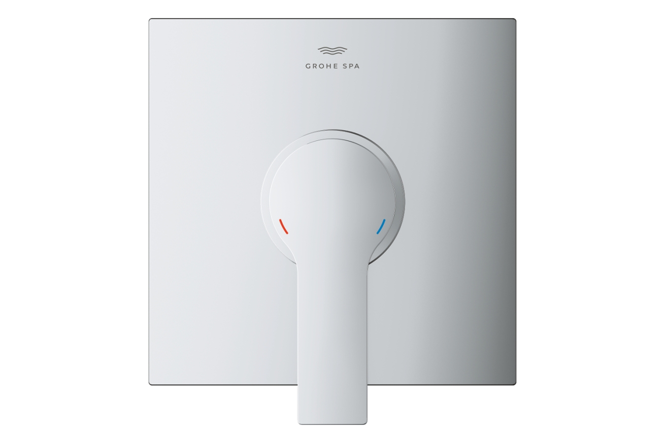 Внешняя часть смесителя для душа GROHE Allure скрытого монтажа, квадратная, хром (19317001)