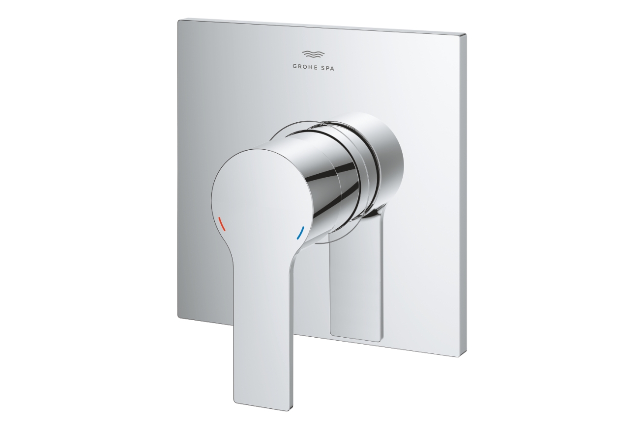 Внешняя часть смесителя для душа GROHE Allure скрытого монтажа, квадратная, хром (19317001)