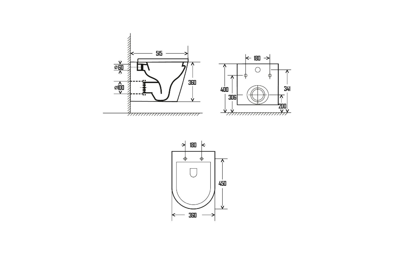 Комплект инсталляции GROHE 38811KF0-B/S с унитазом AQUAme AQM2001 и сиденьем с микролифтом (NW0171/S)