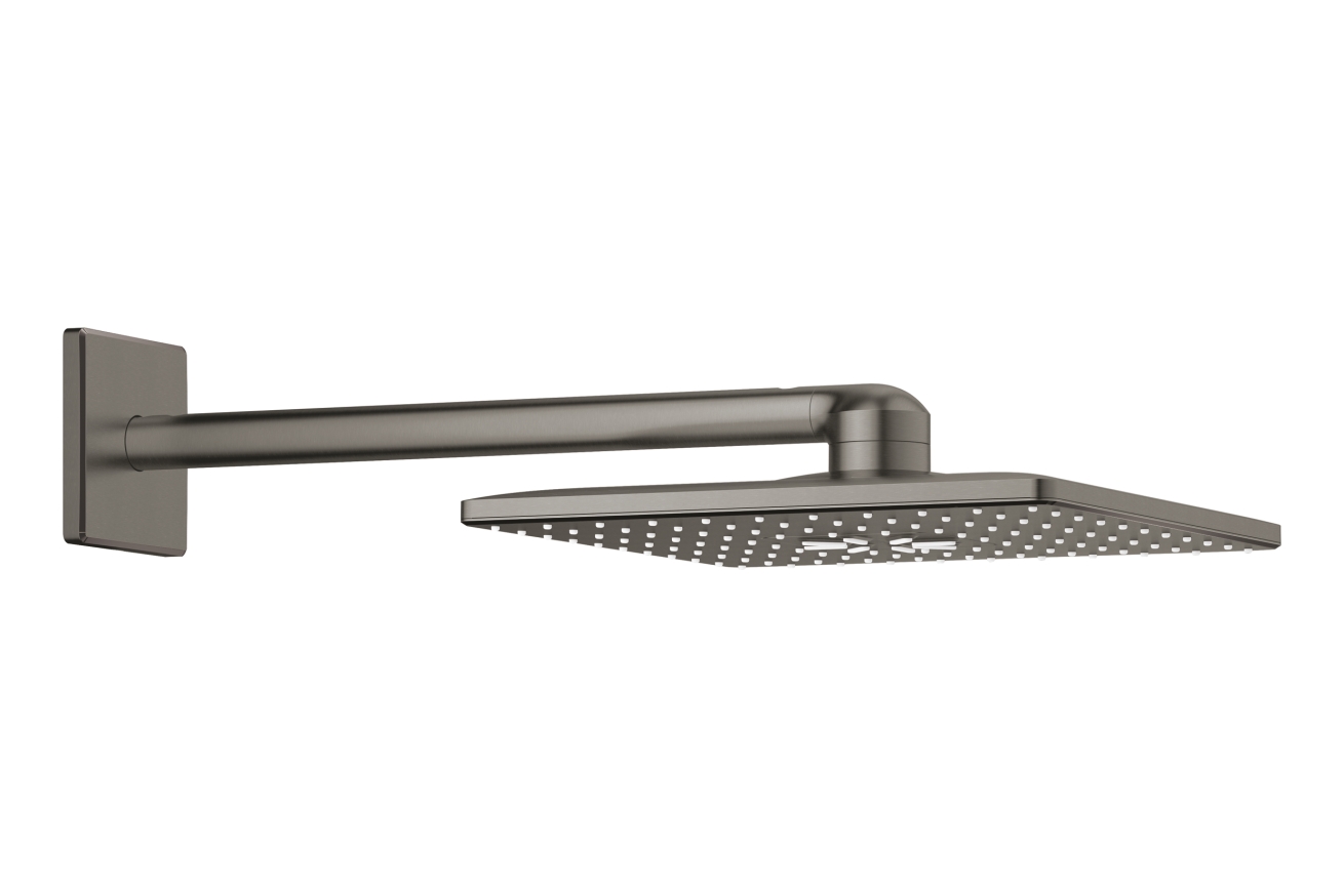 Верхний душ GROHE Rainshower 310 SmartActive Cube, 2 режима, 430 мм, темный графит матовый (26479AL0)