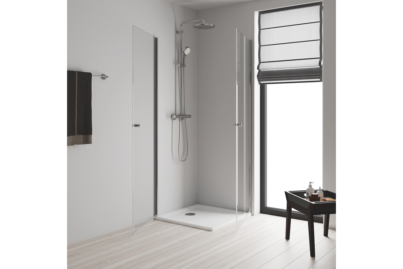 Душевая система GROHE Tempesta Cosmopolitan System 250 с термостатом для душа, хром (26670000)