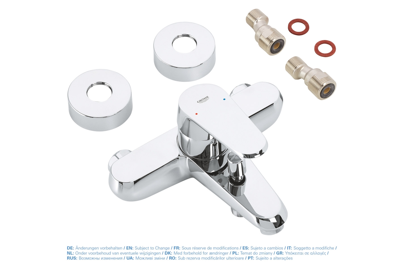 Смеситель для ванны GROHE Eurodisc Cosmopolitan, хром (33390002)