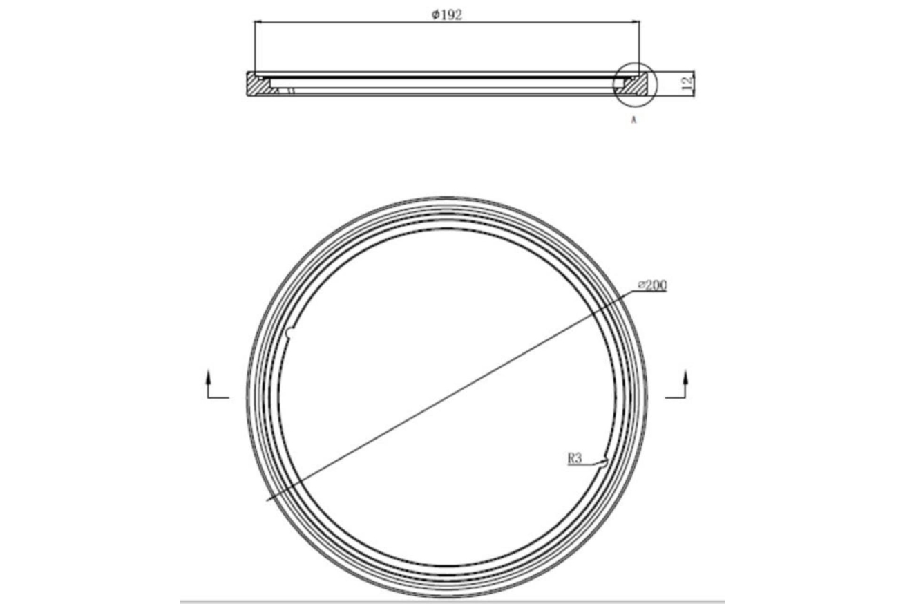 Косметическое зеркало GROHE Selection, хром (41077000)