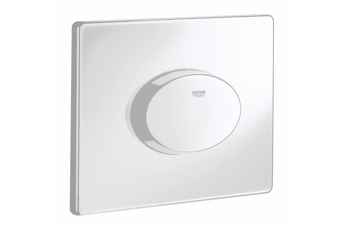 Панель смыва для унитаза GROHE Skate Air, 1 режим, альпин-белый (38565SH0)