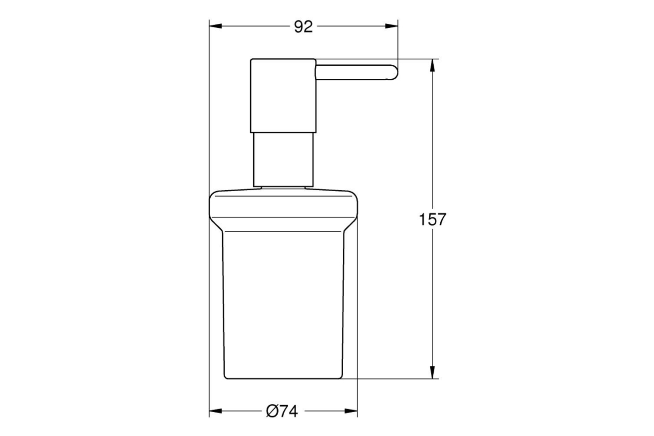 Набор аксессуаров GROHE Essentials, матовый черный (NA0001)