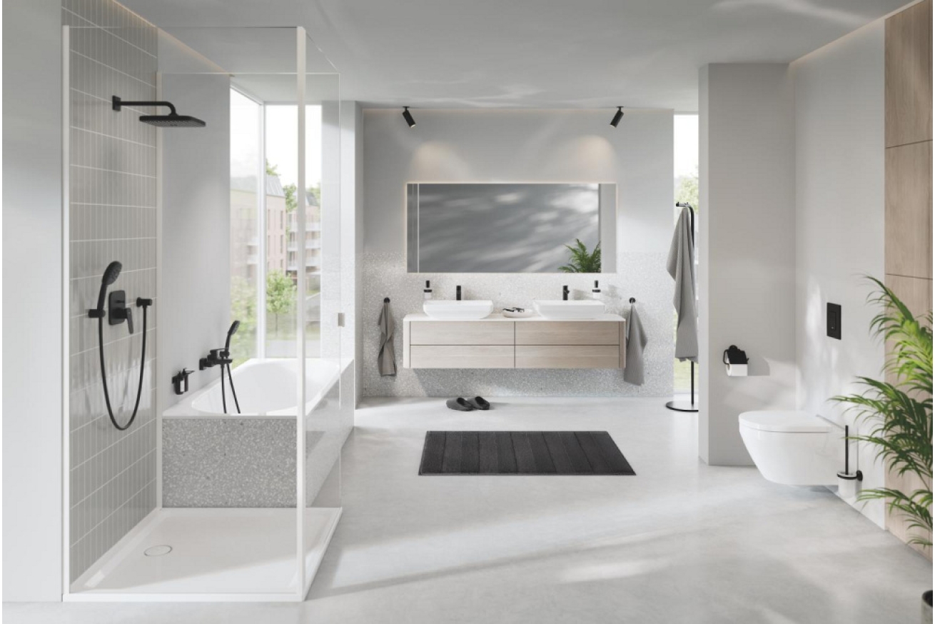 Набор аксессуаров GROHE Essentials, матовый черный (NA0001)