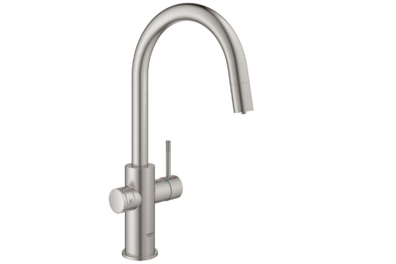 Смеситель для кухни GROHE Blue Professional, Wi-Fi, суперсталь (31325DC2)