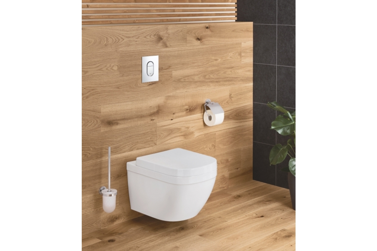 Комплект инсталляции GROHE Rapid SL с подвесным унитазом Euro Ceramic и сиденьем (36501000)