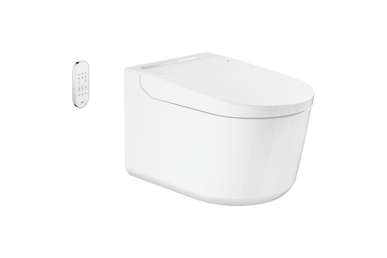Унитаз-биде для скрытых сливных бачков GROHE Sensia Pro Smart Toilet, альпин-белый (36508SH0)