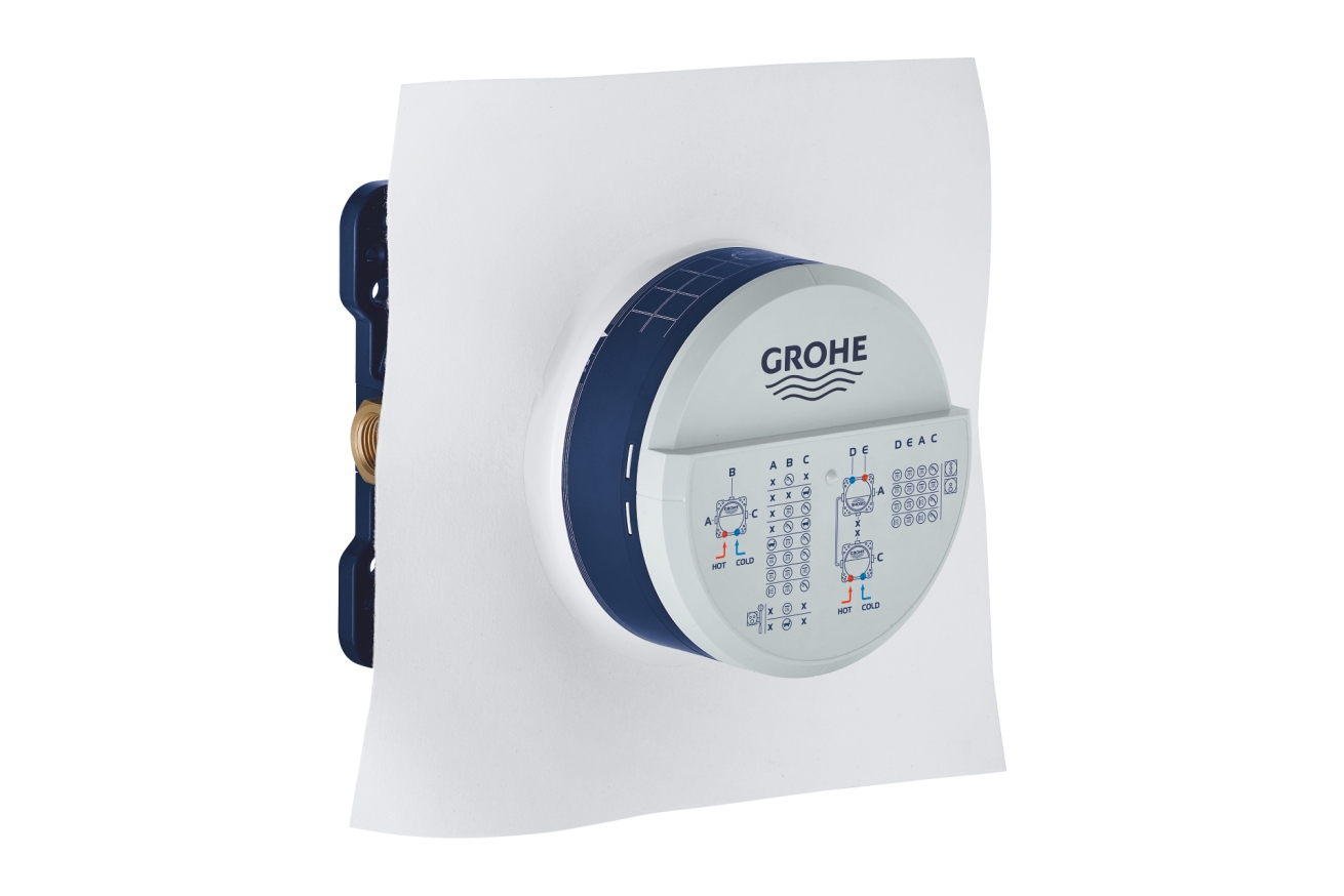 Душевая система GROHE Tempesta 250 Cube со смесителем для ванны, хром (NB0069/S)