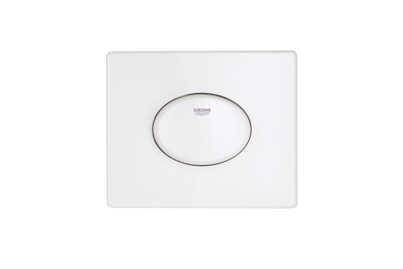 Панель смыва для унитаза GROHE Skate Air, 1 режим, альпин-белый (38565SH0)