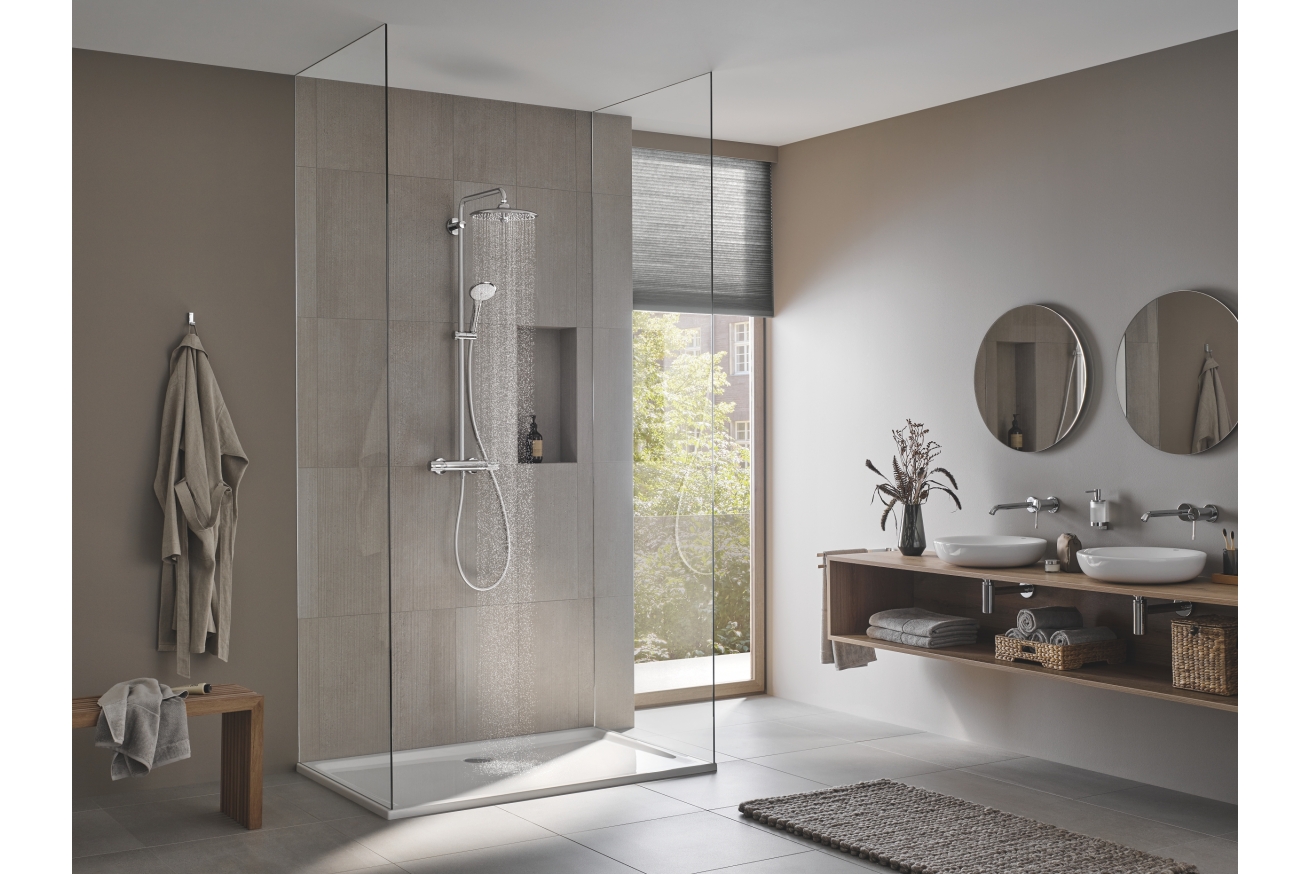 Душевая система GROHE Euphoria System 260 с термостатом для душа, хром (27296003)