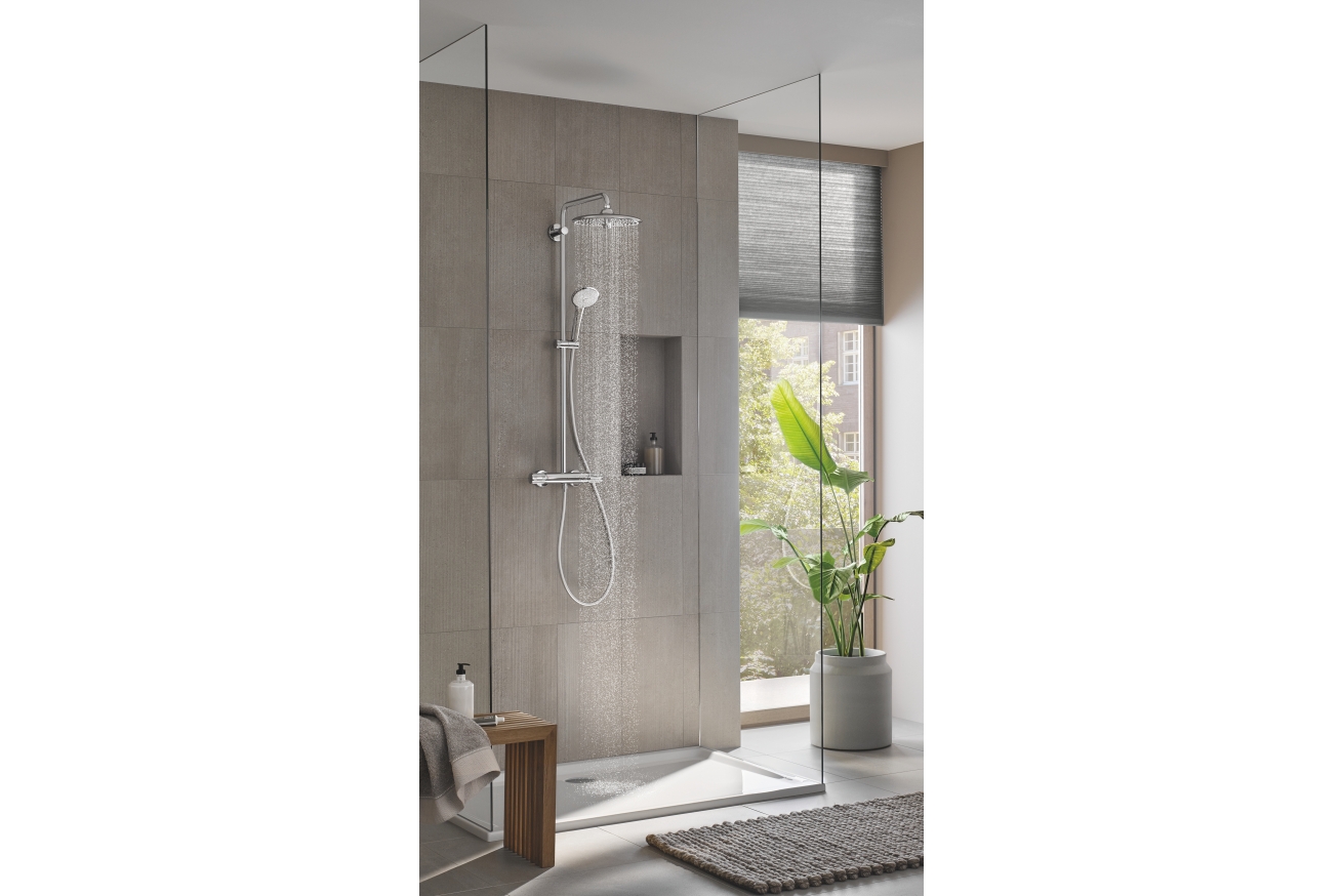Душевая система GROHE Euphoria System 260 с термостатом для душа, хром (27296003)