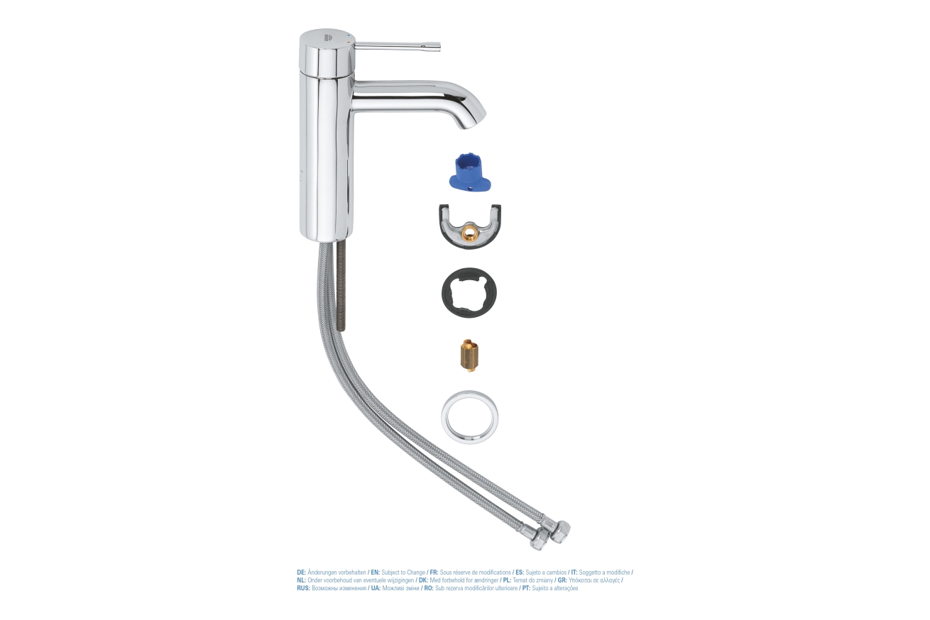 Смеситель для раковины GROHE Essence, S-size, хром (23590001)