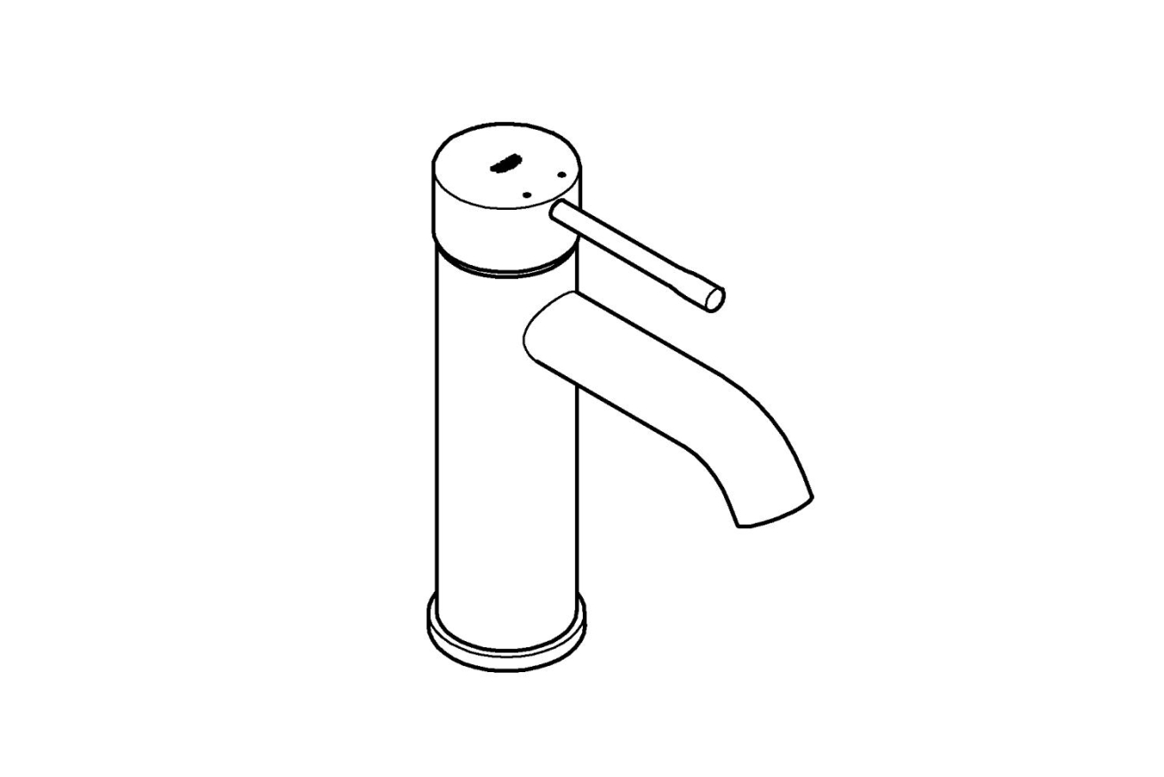 Смеситель для раковины GROHE Essence, S-size, хром (23590001)