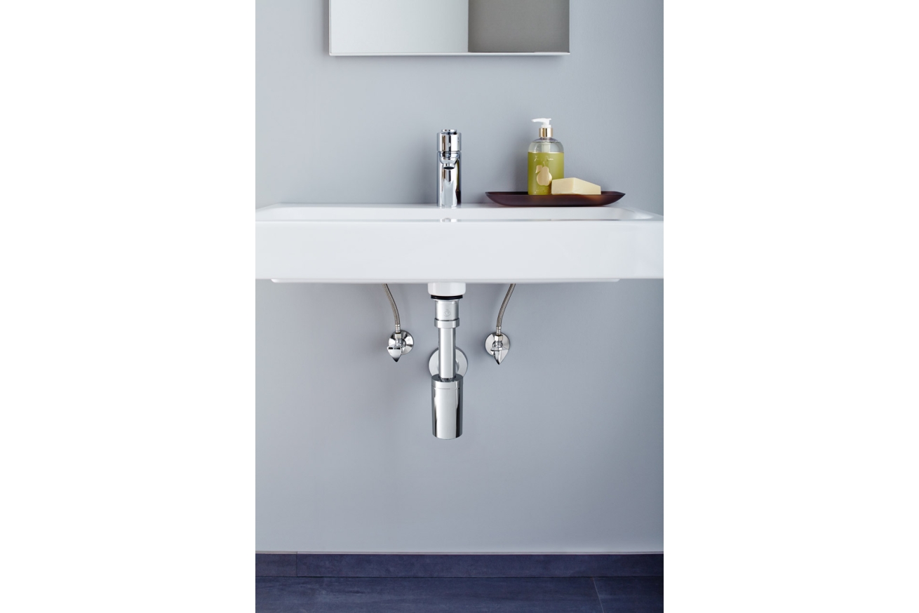 Угловой вентиль GROHE Egaplus 1/2"-3/8" для подключения смесителей, хром (41263000)