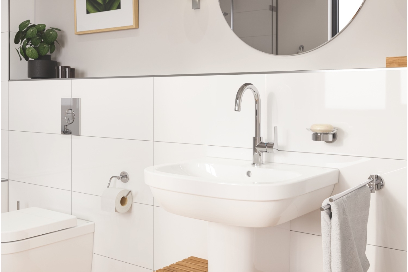 Смеситель для раковины GROHE Eurosmart, L-size, хром (23970003)