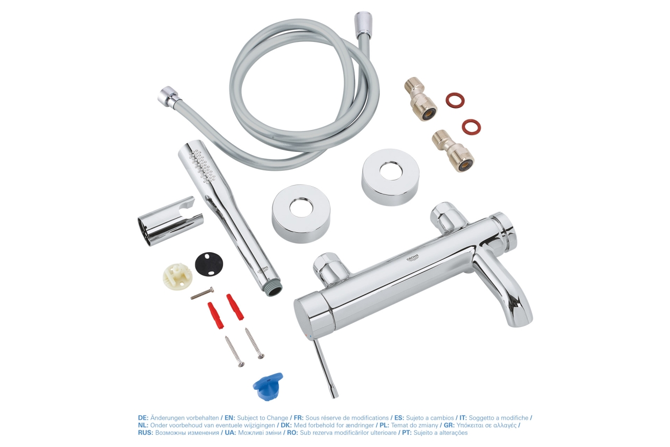Смеситель для ванны GROHE Essence, хром (33628001)