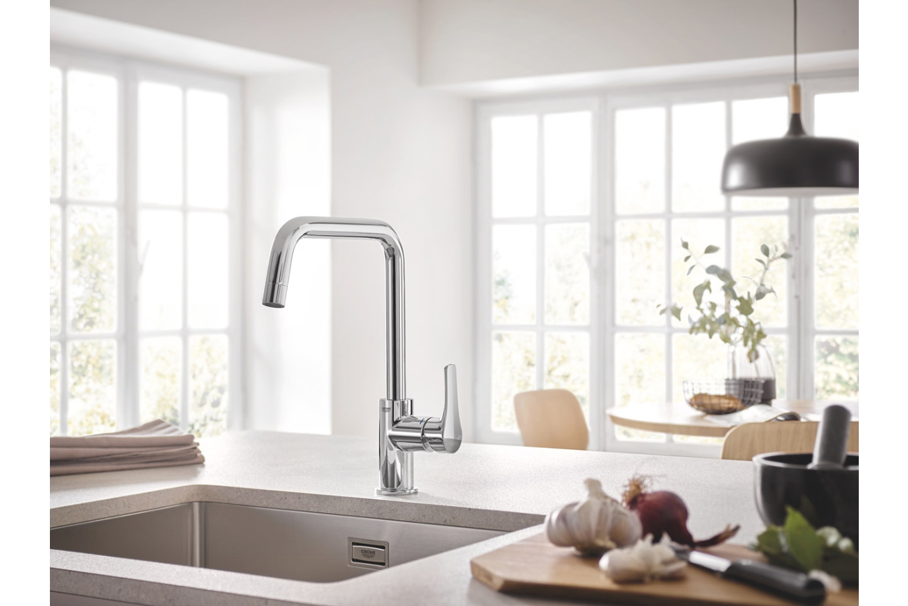 Смеситель для кухни GROHE Eurosmart, хром (30567000)