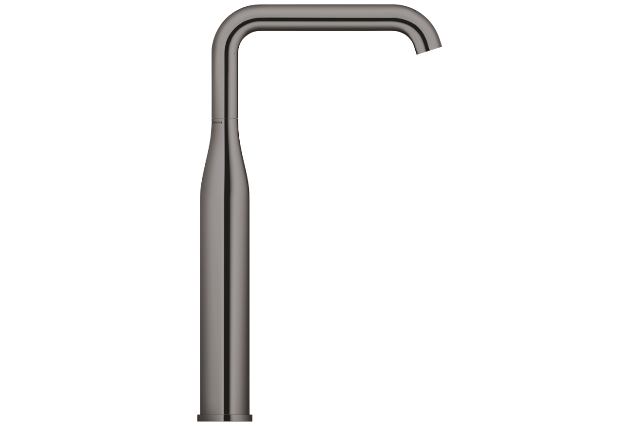 Смеситель для раковины GROHE Essence без донного клапана, XL-size, темный графит глянцевый (24170A01)