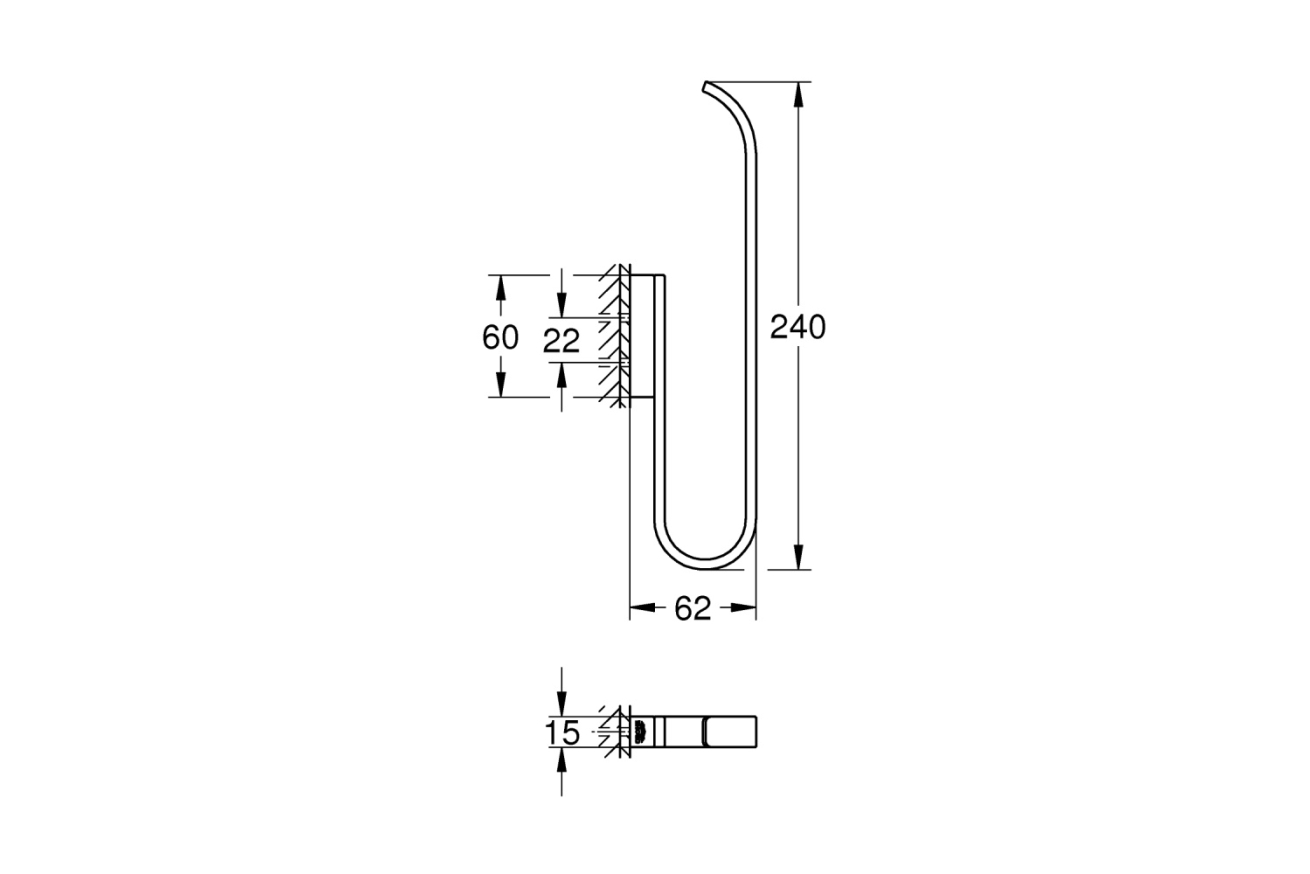 Набор аксессуаров GROHE Selection, хром (NA0010)