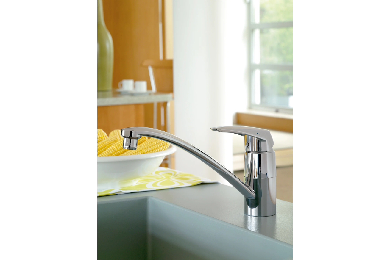 Смеситель для кухни GROHE Eurodisc, хром (33770001)