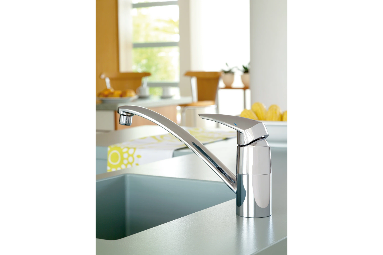 Смеситель для кухни GROHE Eurodisc, хром (33770001)