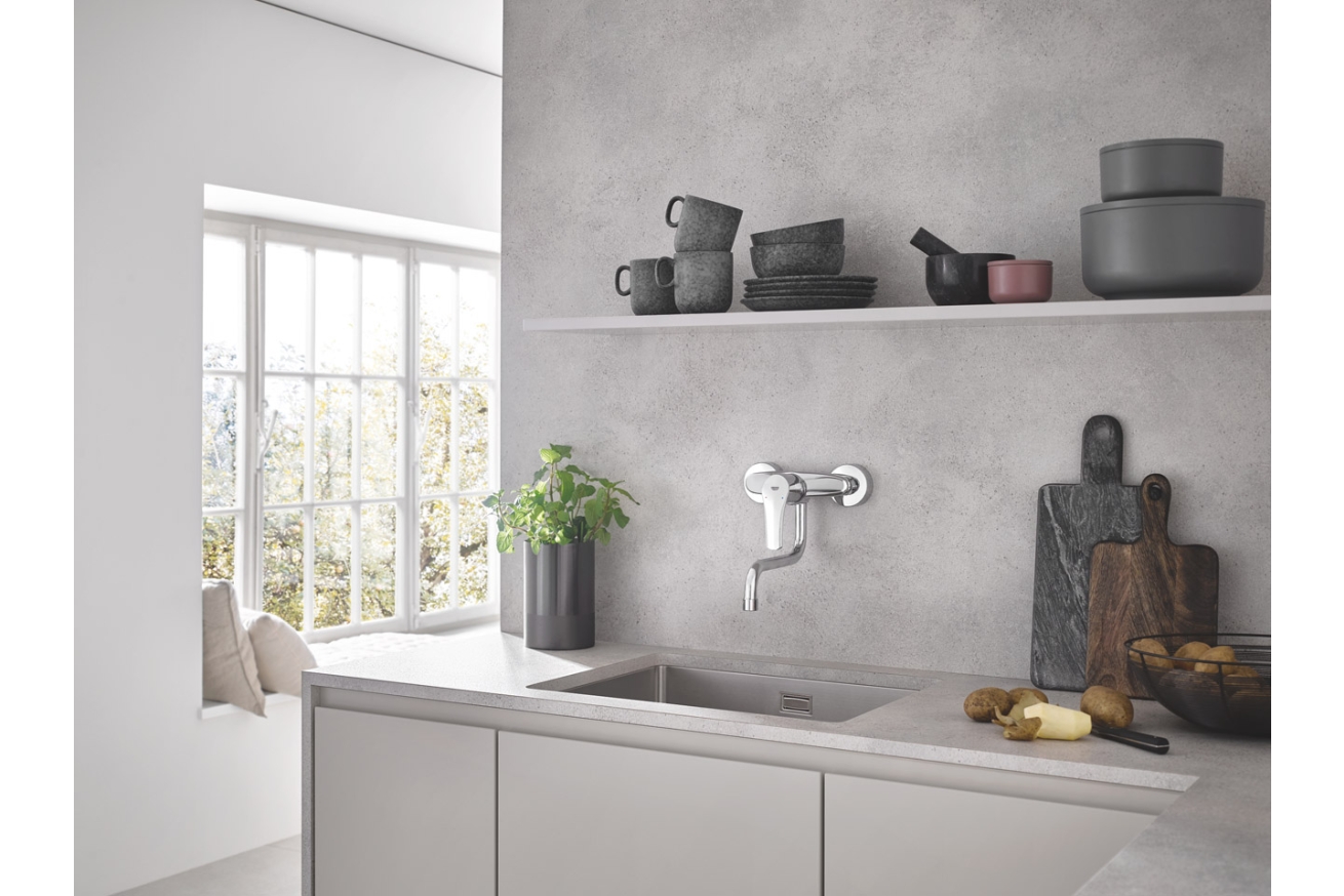 Смеситель для кухни GROHE Eurosmart, хром (31391003)